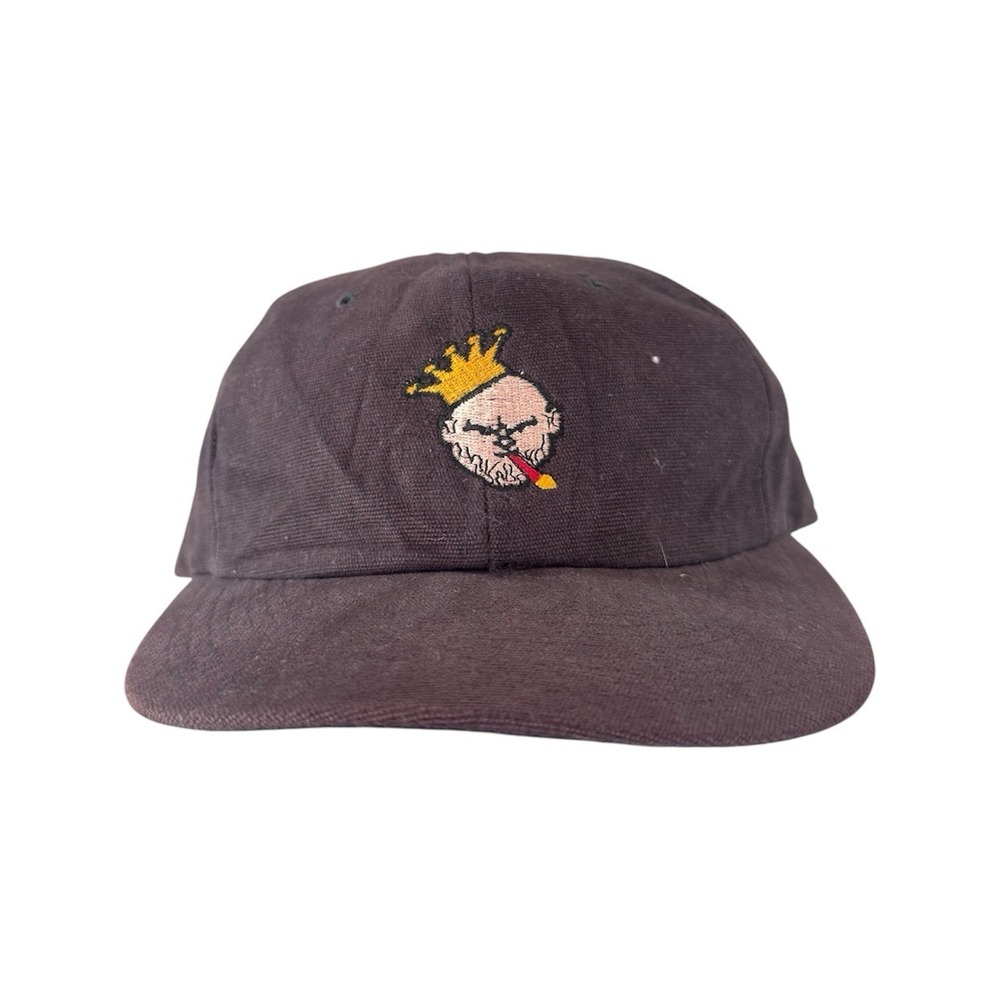 Vintage MTV Singled Out Hat Cap Strap Back Mens One Size‎ Brown Yupoong 90s